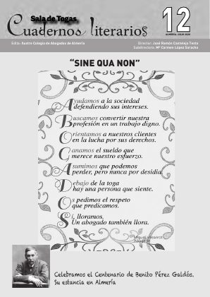 Portada del número 12 de Julio 2020