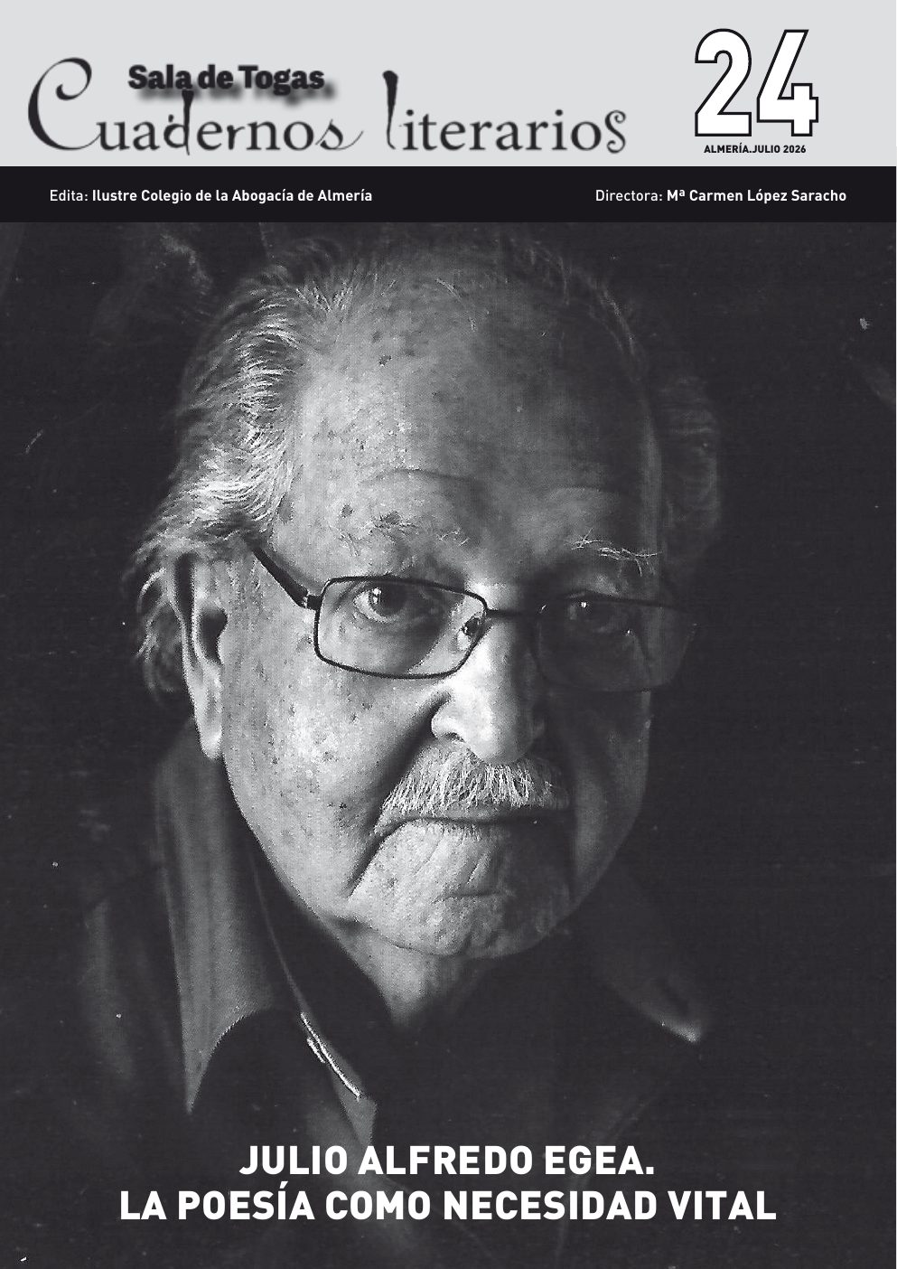 Portada del número 24, Julio 2026