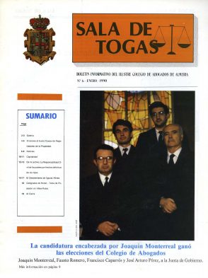 Portada del número 6 de Enero 1990