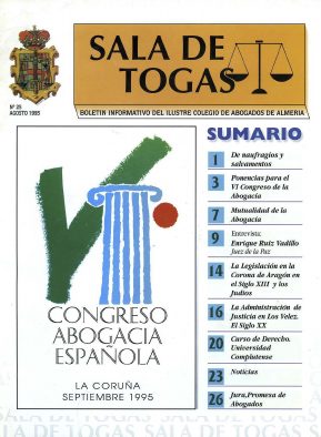 Portada del número 25 de Agosto 1995