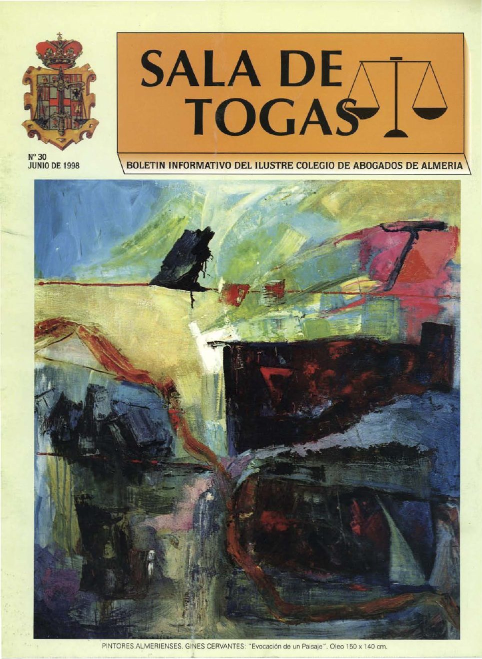 Portada del número 30, Junio 1998