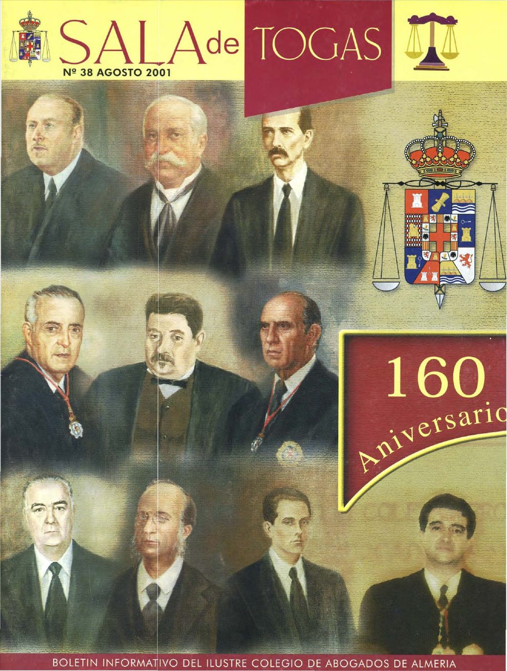 Portada del número 38, Agosto 2001