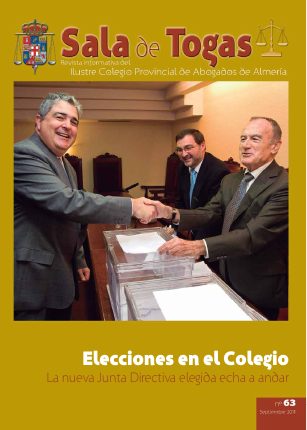 Portada del número 63 de Septiembre 2011
