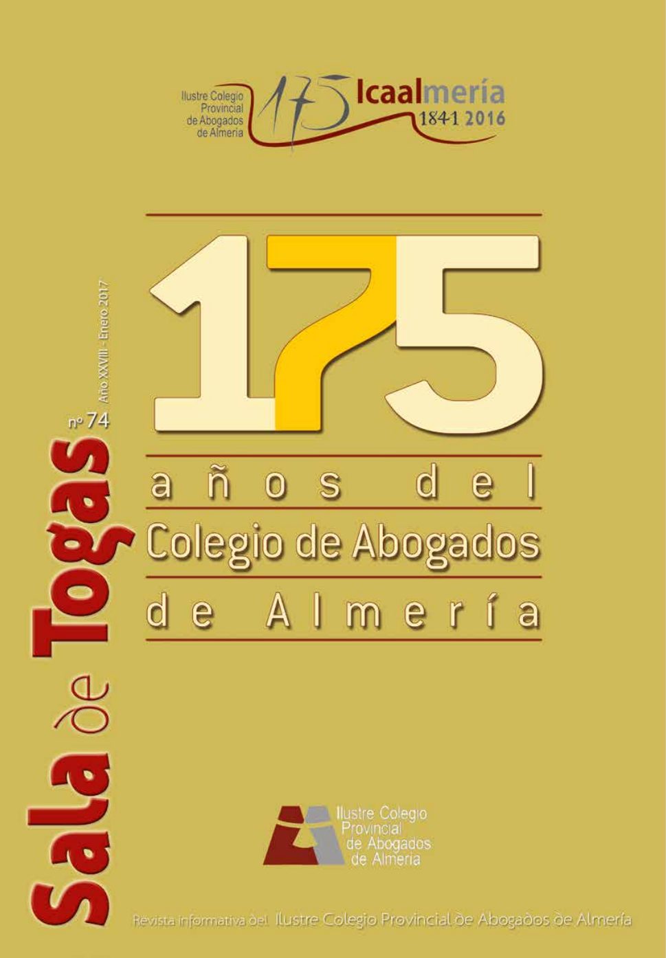 Portada del número 74, Enero 2017