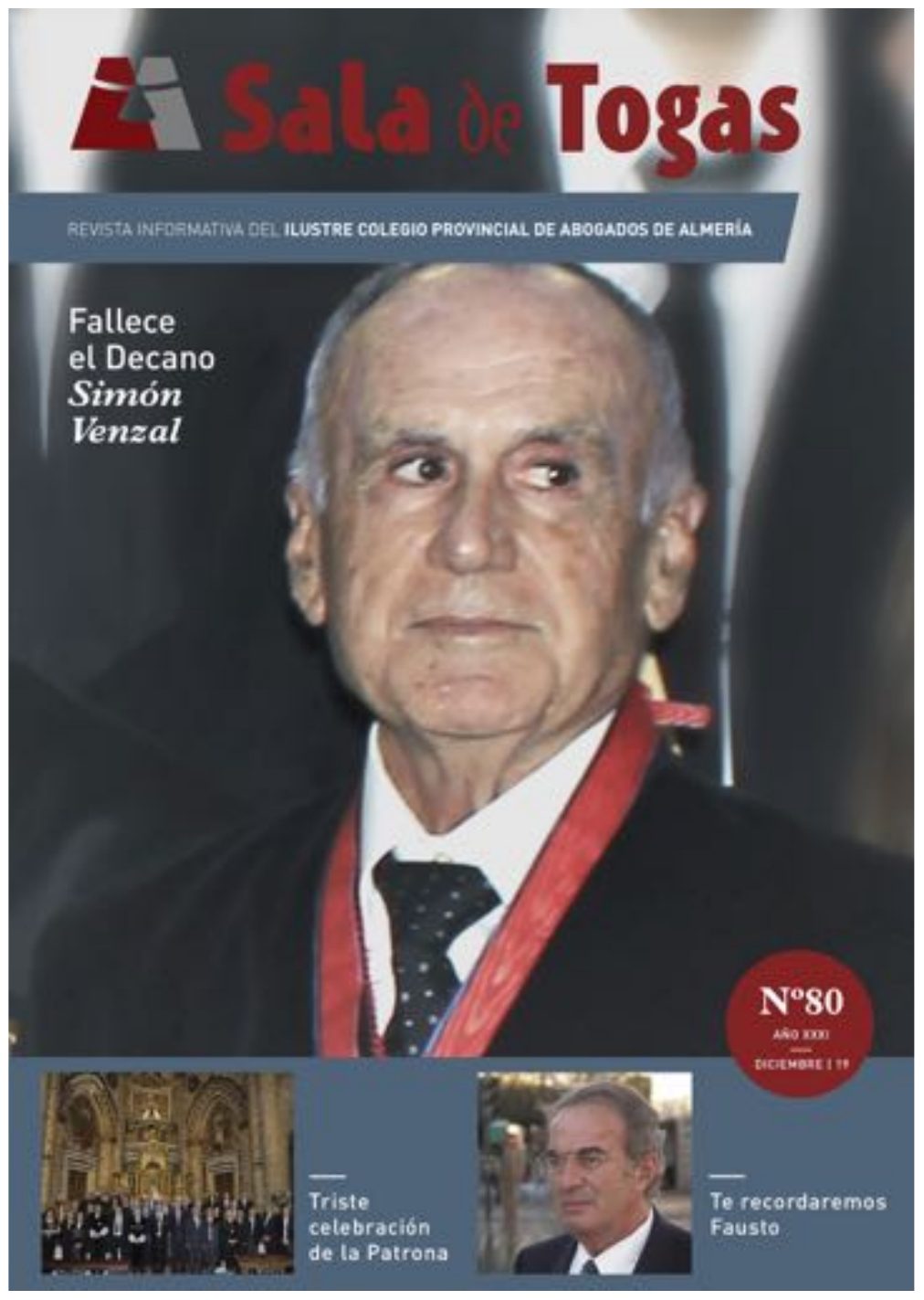 Portada del número 80, Diciembre 2019